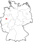Karte Kamen, Westfalen